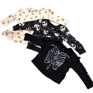 Bundle Of 3 Toddler Girl Halloween Tops And Dress Size 18 Months